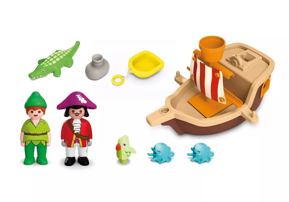PLAYMOBIL 71769 Junior Aqua & Disney: Peter Pans Piratenschiff