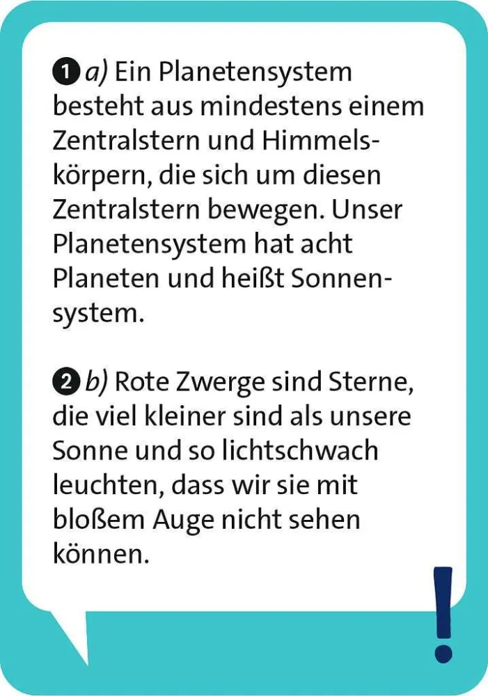Pocket Quiz junior Weltraum