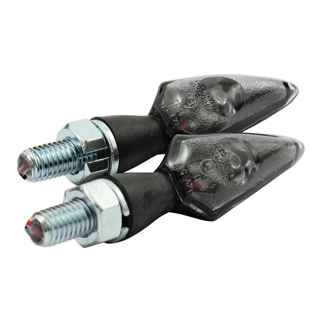 Power Stream LED-Blinker Schwarz Rauch Linse