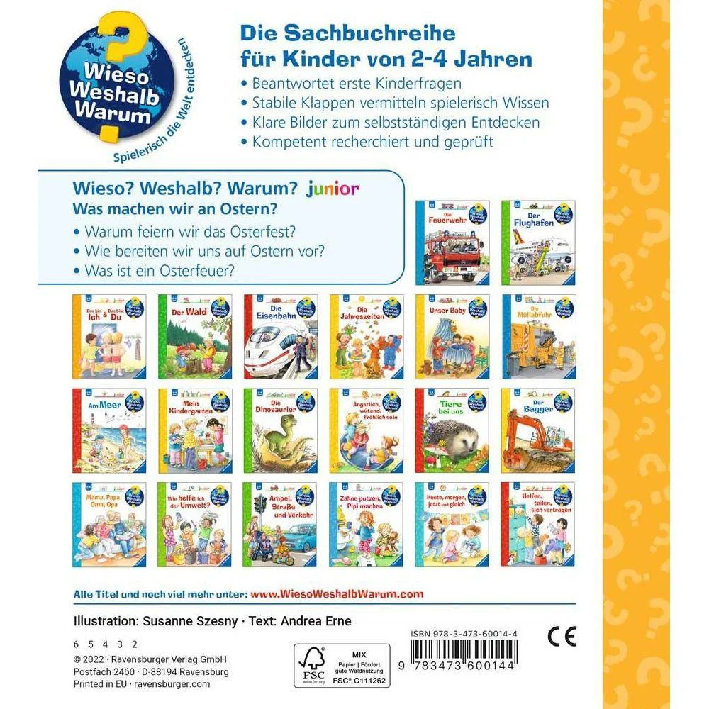 Ravensburger Wieso? Weshalb? Warum? junior, Band 54: Was machen wir Ostern?