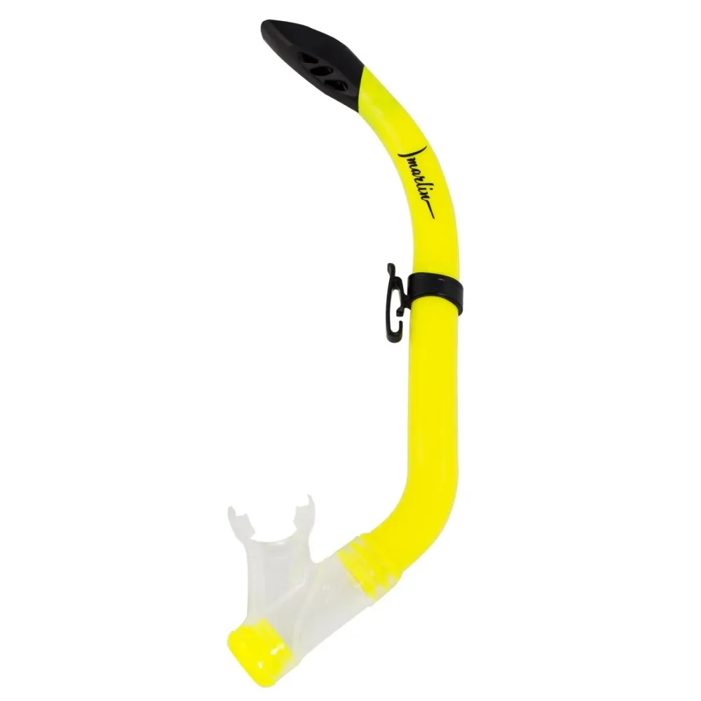Schnorchel Junior Kinder Gelb-Transparent Marlin 213174