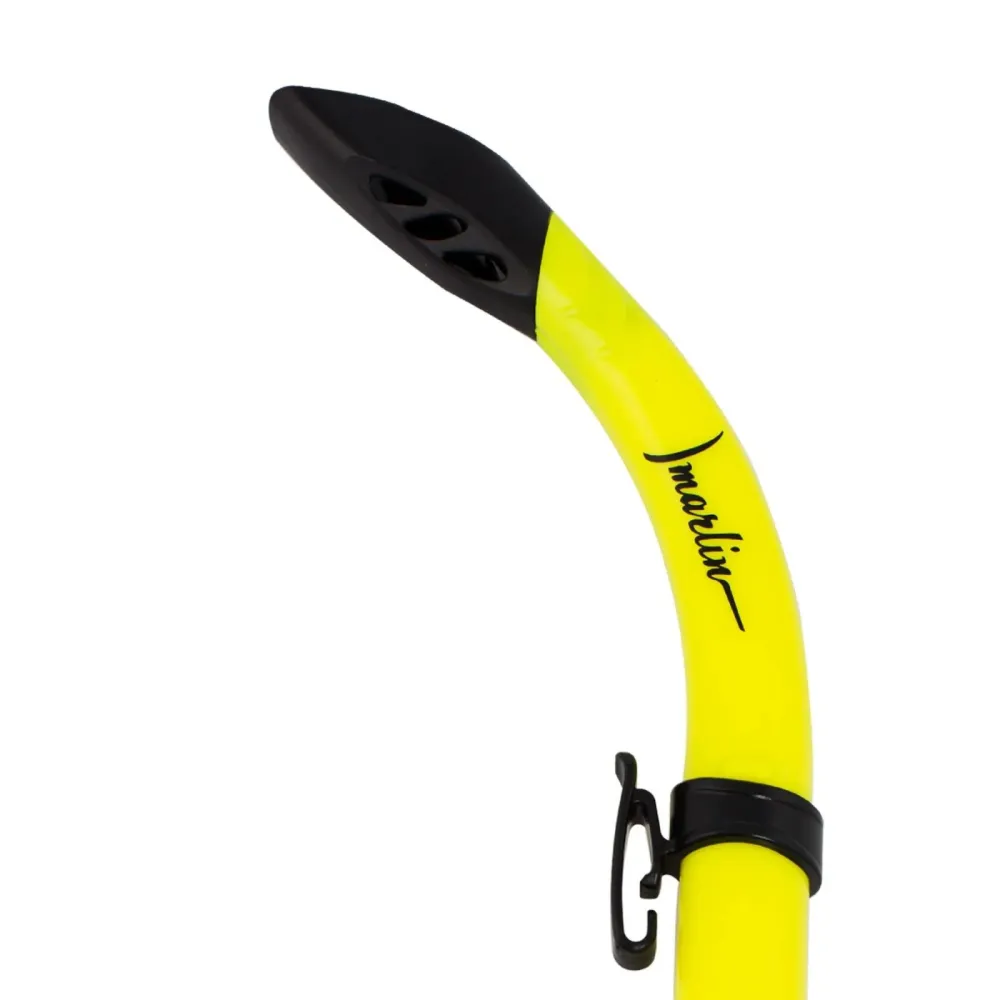 Schnorchel Junior Kinder Gelb-Transparent Marlin 213174