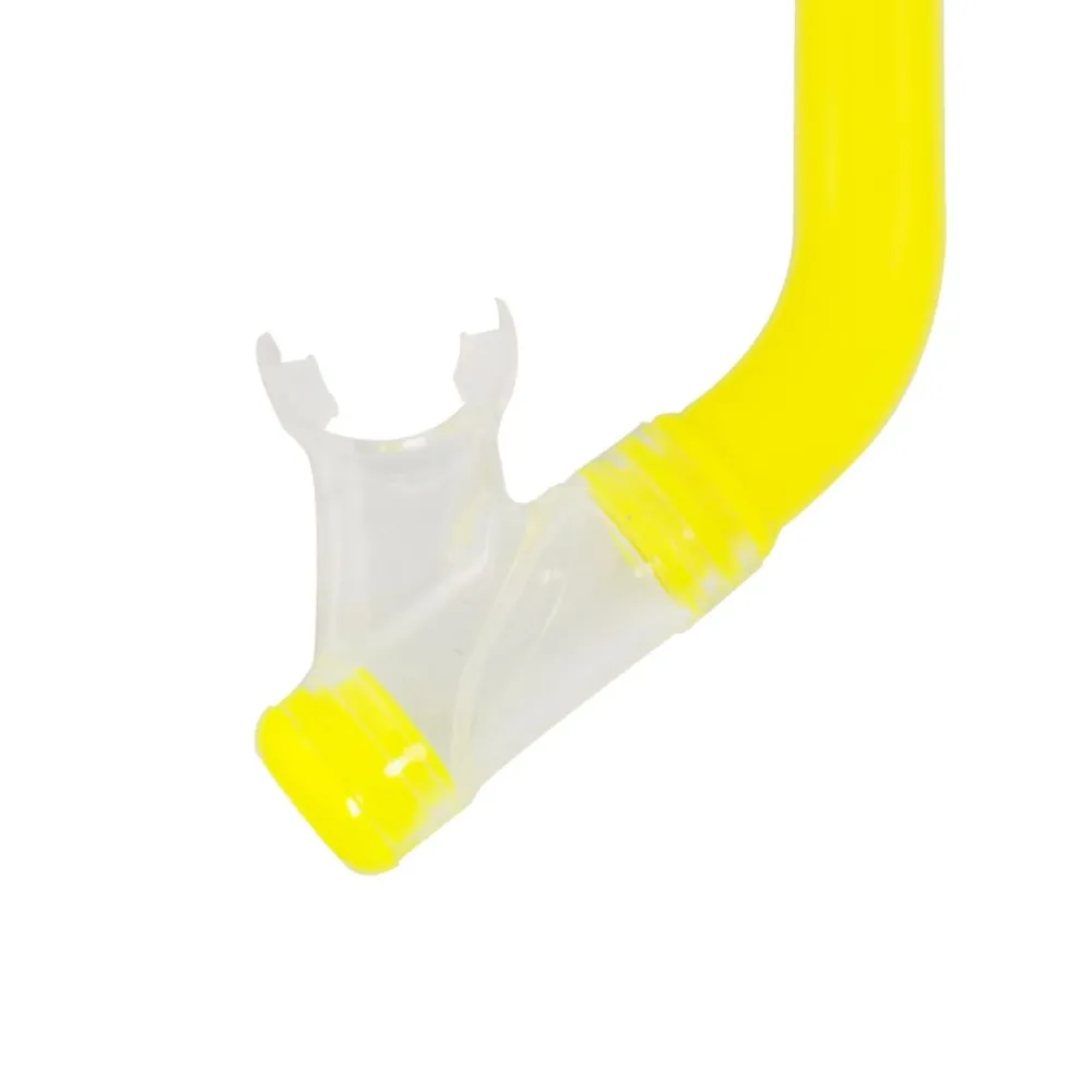 Schnorchel Junior Kinder Gelb-Transparent Marlin 213174