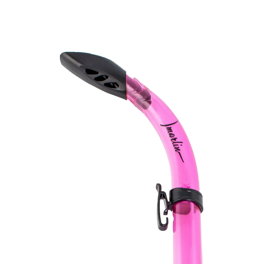 Schnorchel Junior Kinder Pink-Transparent Marlin 213175