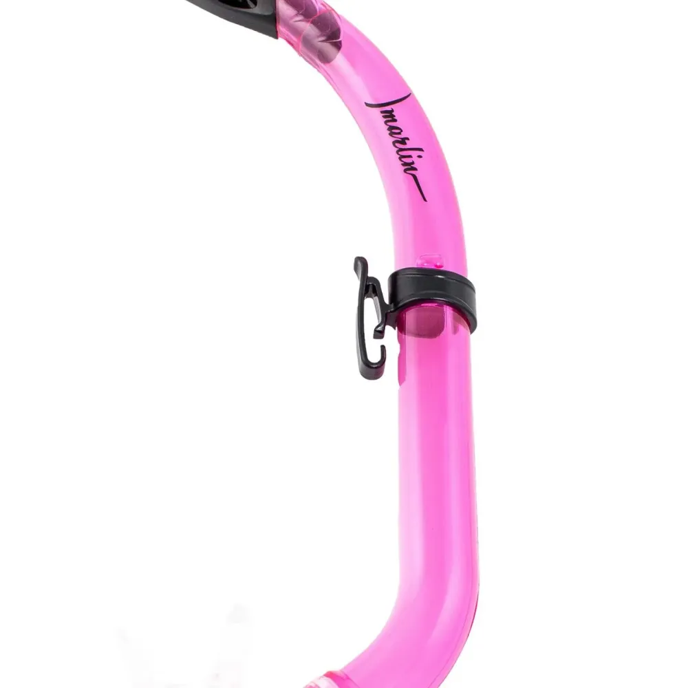 Schnorchel Junior Kinder Pink-Transparent Marlin 213175