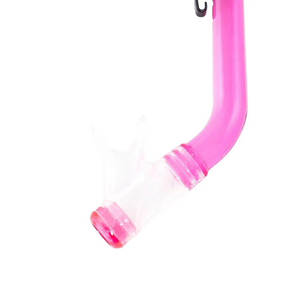 Schnorchel Junior Kinder Pink-Transparent Marlin 213175