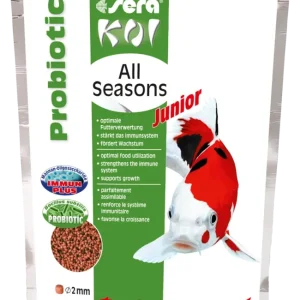 Sera Koi All Seasons Probiotic Junior 500g Koifutter fördert Wachstum MHD 04/24