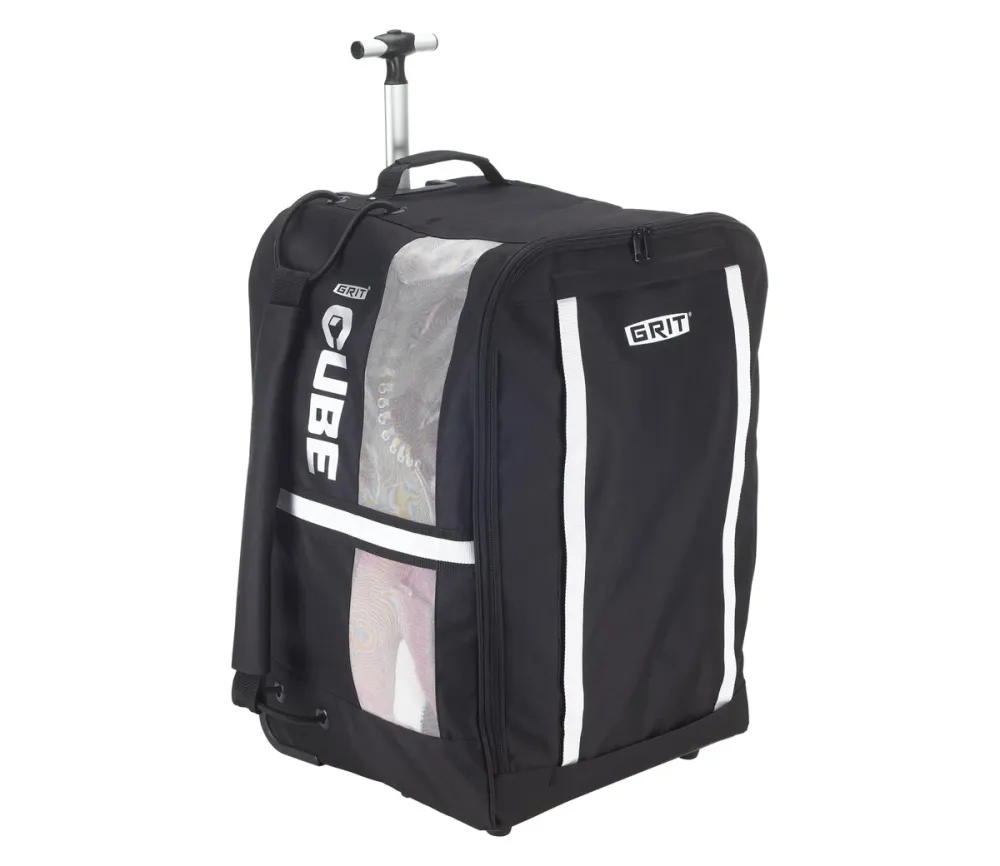 Tasche Eishockey mit Rollen Grit Cube junior 26 Zoll