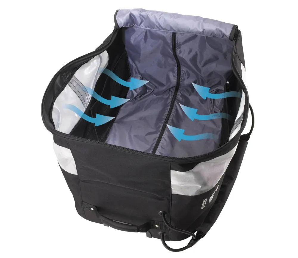 Tasche Eishockey mit Rollen Grit Cube junior 26 Zoll