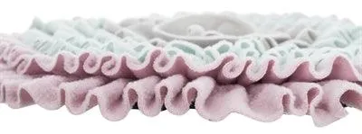 Trixie Junior Schnüffelmatte Soft Pink/Mintgrün/Grau - Niedliche Schnüffelmatte - 38 x 38 cm