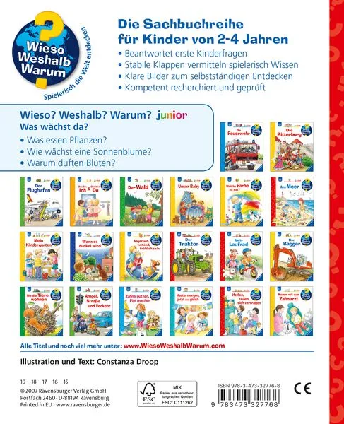 Was wächst da? / Wieso? Weshalb? Warum? Junior Bd. 22