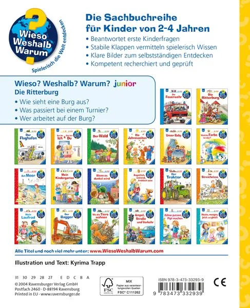 Wieso? Weshalb? Warum? Junior Bd. 4 - Die Ritterburg