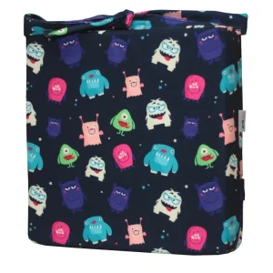 Emi&Sam SITZKISSEN Sitzerhöhung für Kinder Stuhlkissen Kinderstuhl 3. Monsters