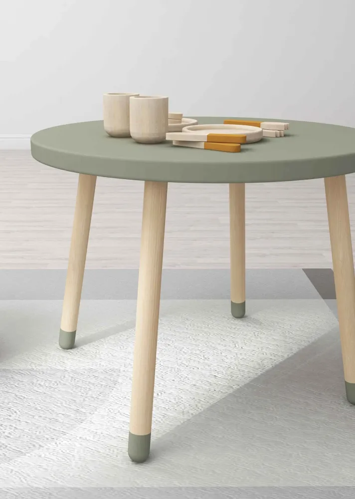 FLEXA, Kindertisch DOTS, green