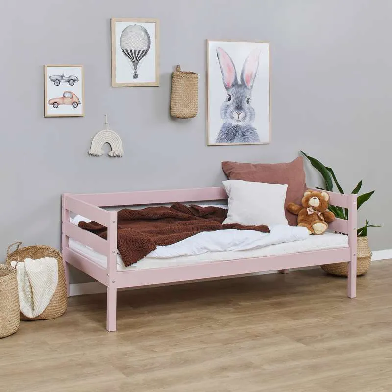 Hoppekids ECO Comfort - Einzelbett - 70x160 cm. - Pale Rose