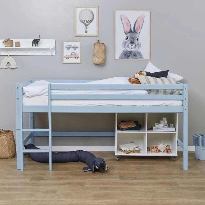 Hoppekids ECO Dream - Halbhöhe Modul - 90x200 - Dream Blue