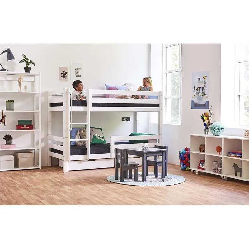 Hoppekids ECO Luxury - Modul für Etagenbett - Flexibler Einlegeboden (Mehrere Größen) - Weiß