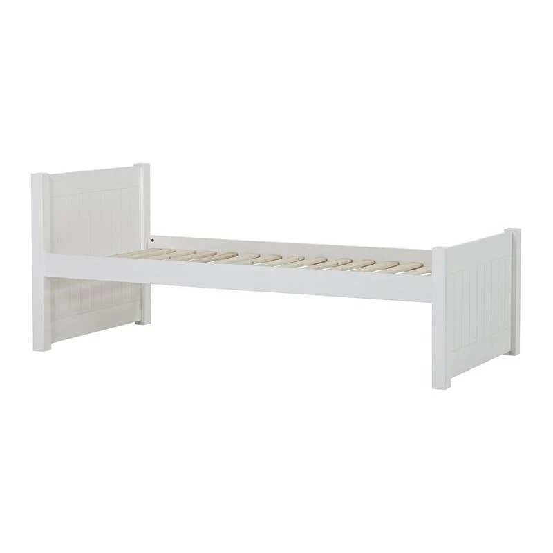 Hoppekids NOAH DELUXE - Einzelbett - 1 Mittel- und 1 Hoch Kopfteil - 90x200cm - Weiß