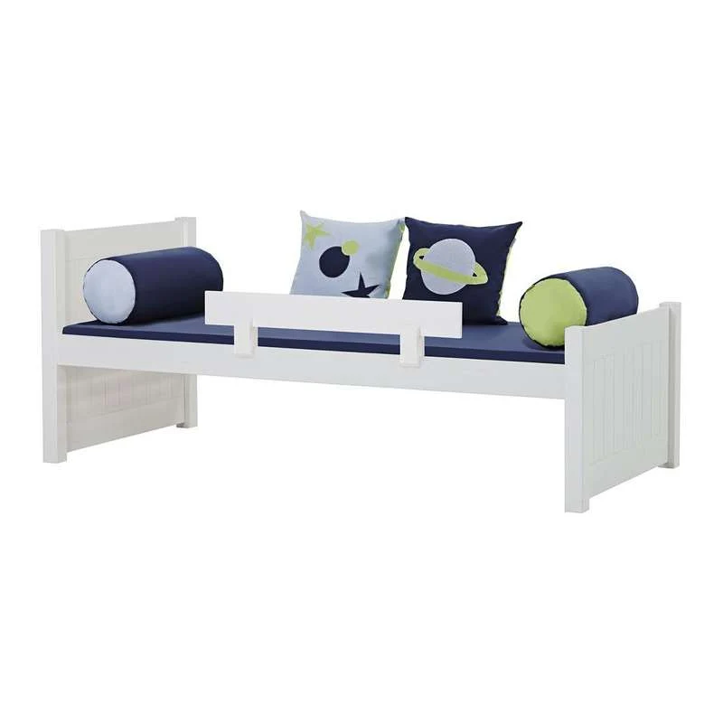 Hoppekids NOAH DELUXE - Einzelbett - 1 Mittel- und 1 Hoch Kopfteil - 90x200cm - Weiß