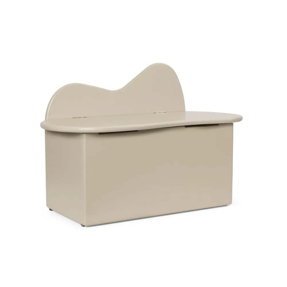 Kinderbank mit Stauraum SLOPE beige
