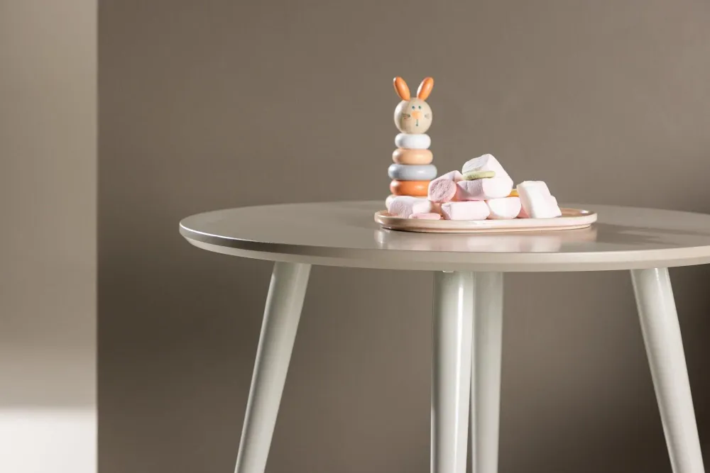 Kindertisch Plaza ø60cm - Beige (FSC 100%)