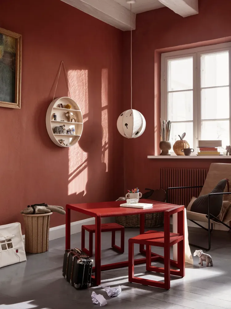 Little Architect Chair - Poppy Red