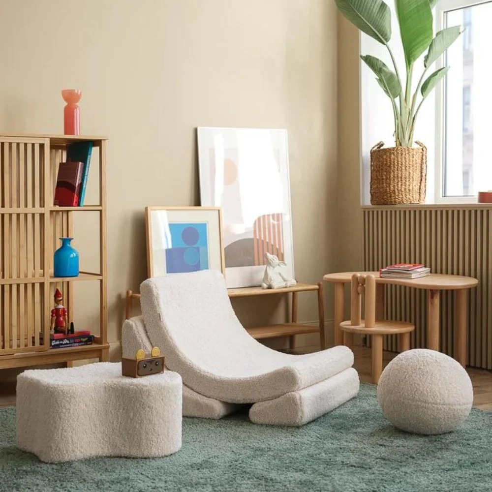 Wigiwama Kinderstuhl Cream White Moon