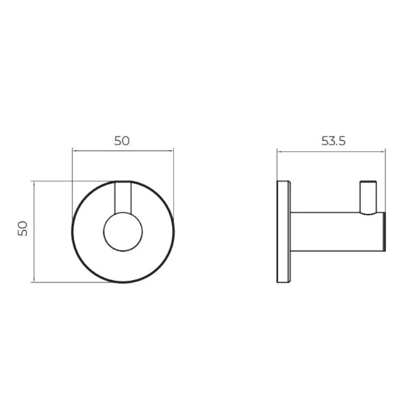 Imex - Kleiderbügel Essential gebürstetes Nickel