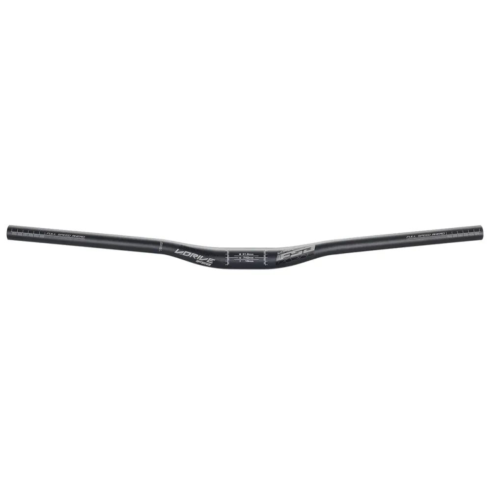 Kleiderbügel FSA V-Drive Aluminium Rise 15mm 31.8/740mm Schwarz