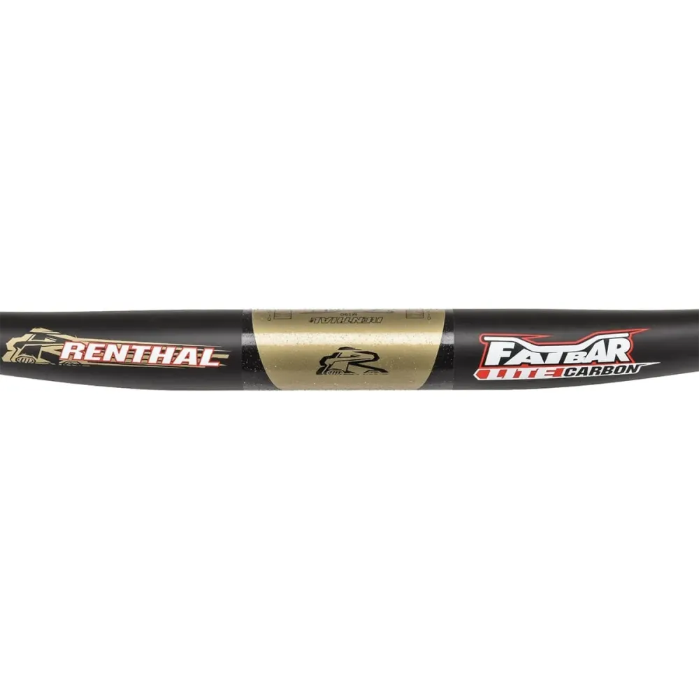 Kleiderbügel RENTHAL FATBAR LITE Carbon Rise Plat 780mm Schwarz