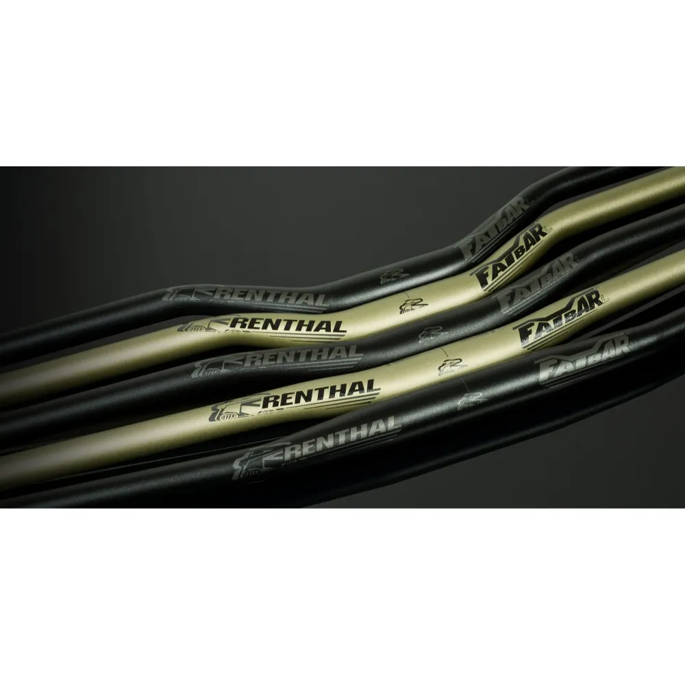 Kleiderbügel RENTHAL V3 FATBAR LITE Rise Plat 780mm Schwarz