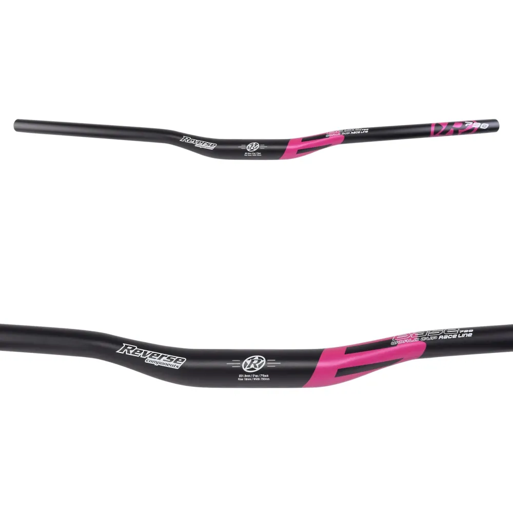 Kleiderbügel REVERSE COMPONENTS BASE Rise 18mm 790mm Schwarz/Pink