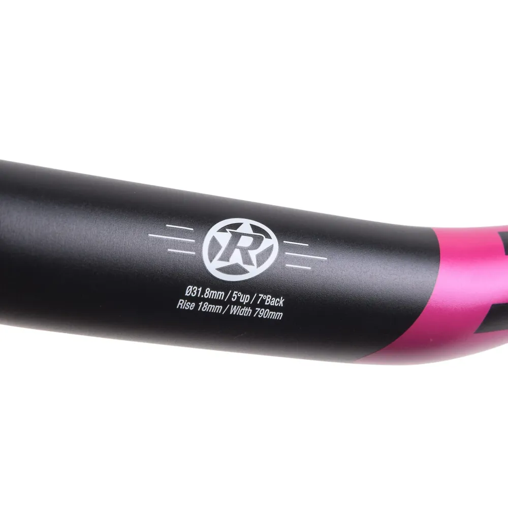 Kleiderbügel REVERSE COMPONENTS BASE Rise 18mm 790mm Schwarz/Pink
