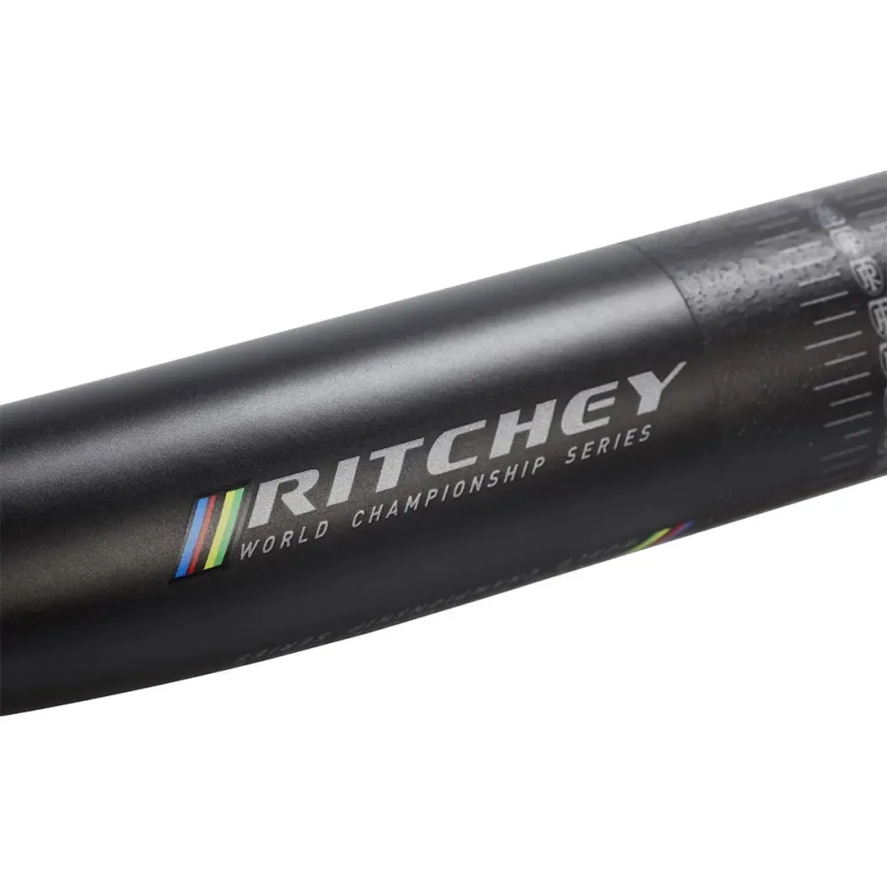 Kleiderbügel RITCHEY WCS 2X FLAT Carbon Rise +/-5mm 31.8/710mm Schwarz