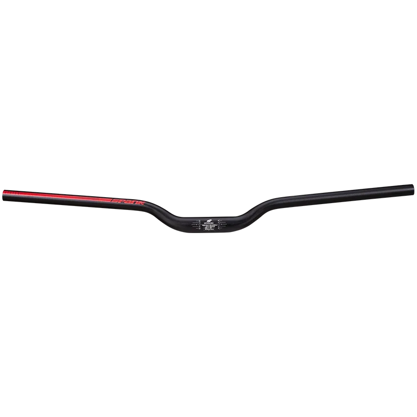 Kleiderbügel SPANK SPOON 800 Rise 40mm 800mm Schwarz/Rot