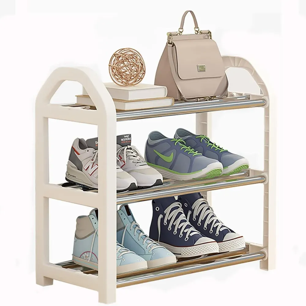 Kleines 3-stöckiges Schuhregal Mini Organizer Kinder