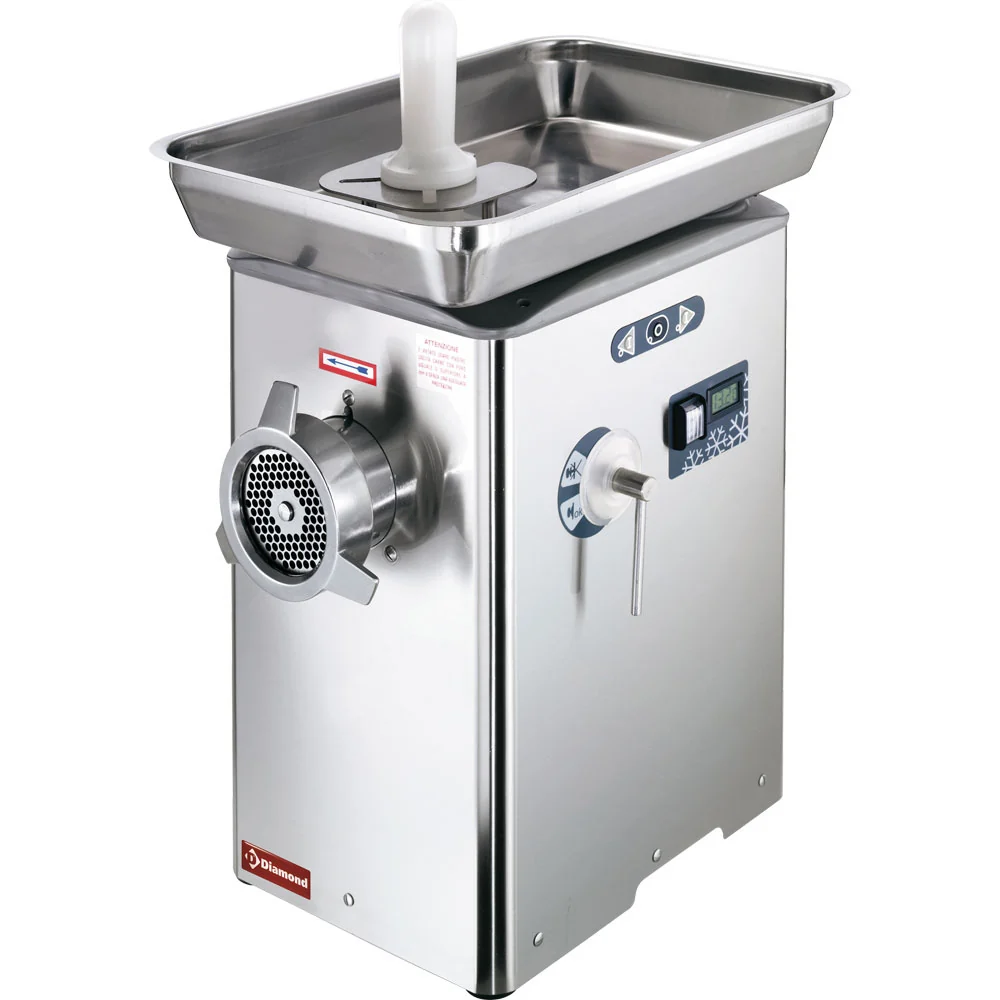 Diamond Gekühlter Fleischwolf Nr. 32, Edelstahlkonstruktion - TB32/ICE