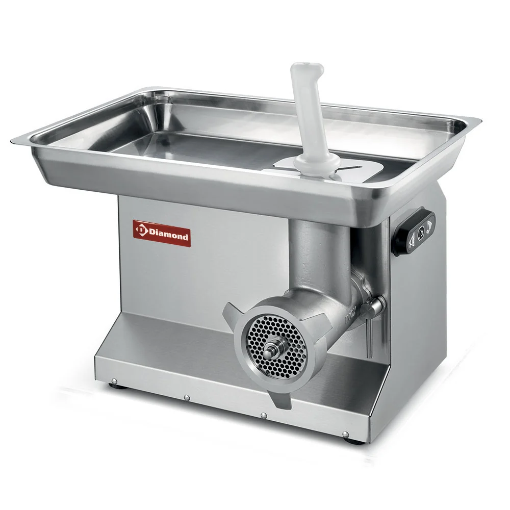 Diamond Tisch-Fleischwolf aus Edelstahl Nr. 32, Ø 6 mm, 300 kg/h - TCX32/ND