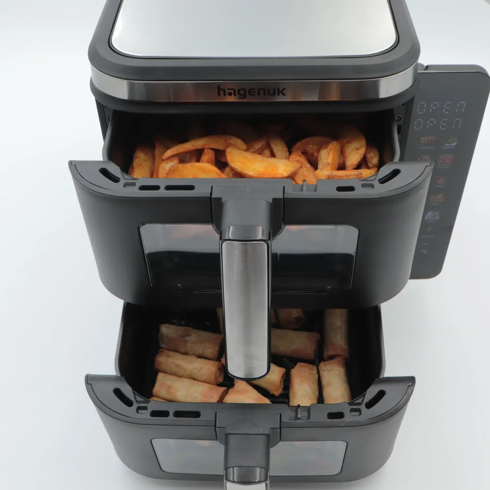 Hagenuk Doppel Heißluftfritteuse 2800 Watt