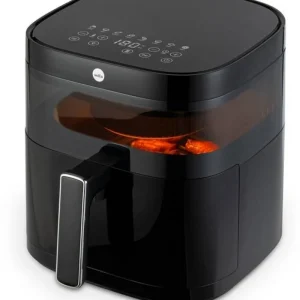 Heißluftfritteuse DUALFRY, 6 Liter, 1600W+500W, AFD-60B