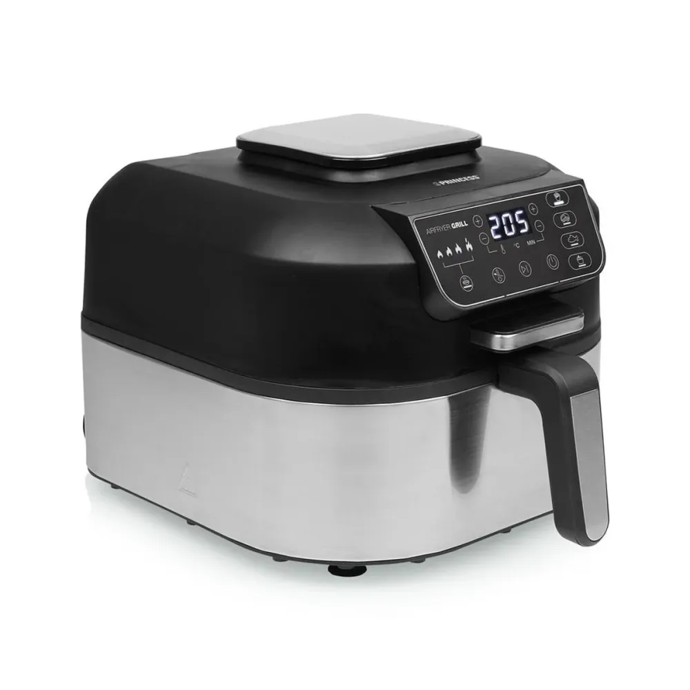 Heißluftfritteuse Princess 01.182092.01.001 1760 W Schwarz/Silberfarben 5,6 L