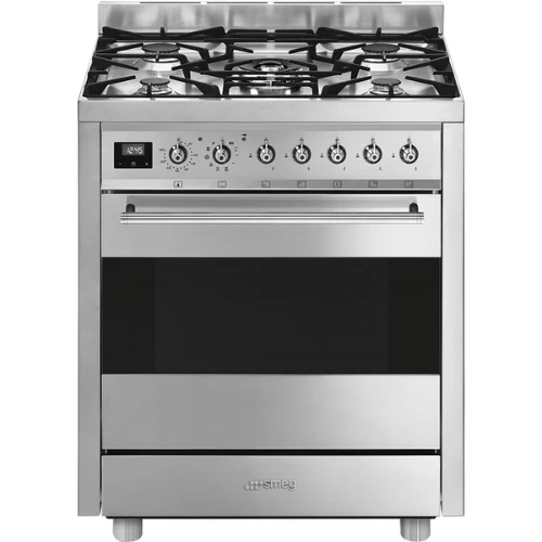 Kochzentrum 70 cm Edelstahl Gas SMEG C7GPX9(F)
