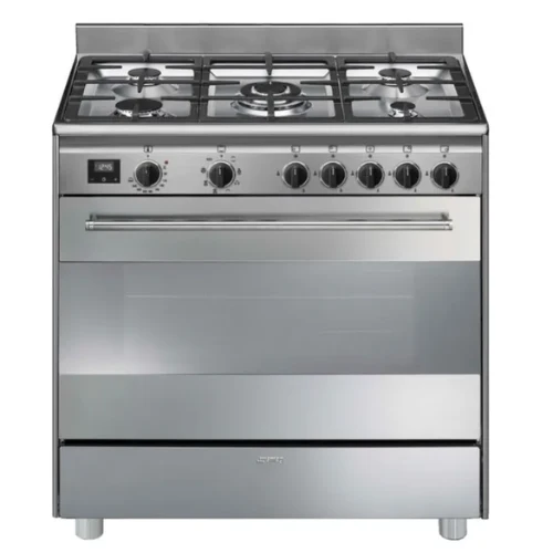 SMEG BG91X9-1 90cm Edelstahl-Gasherd