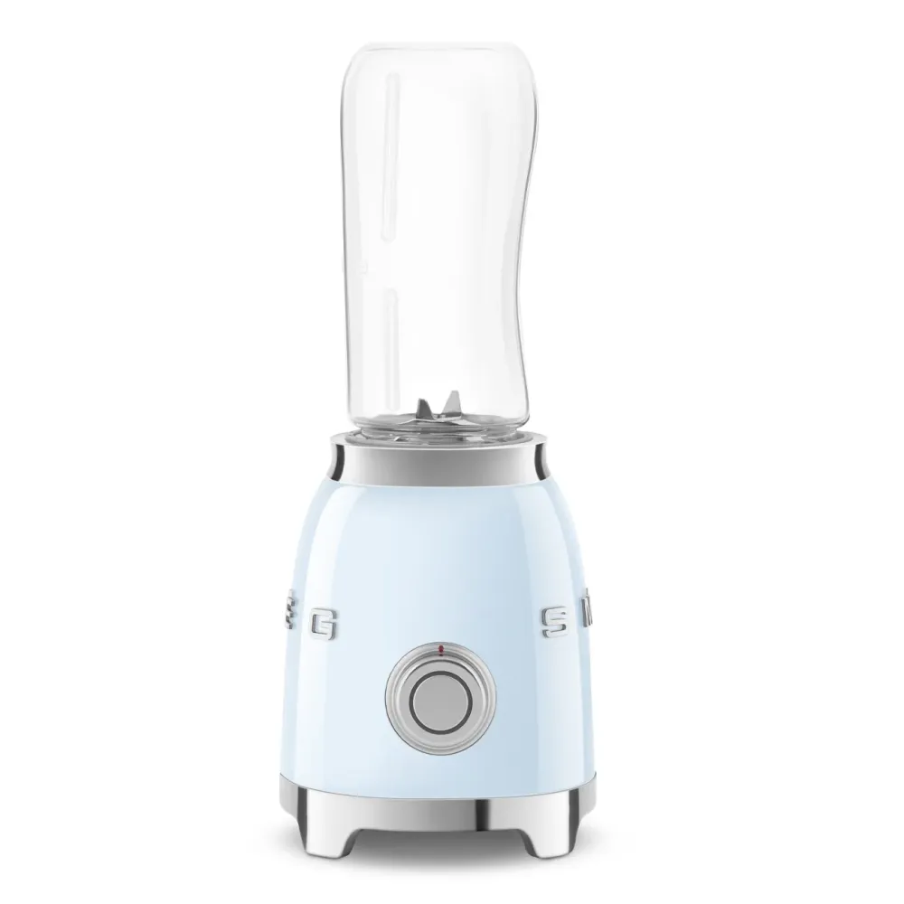 Smeg Personal Blender 0,6 l + 1 To-Go-Flasche „Pastellblau“ PBF00PBEU