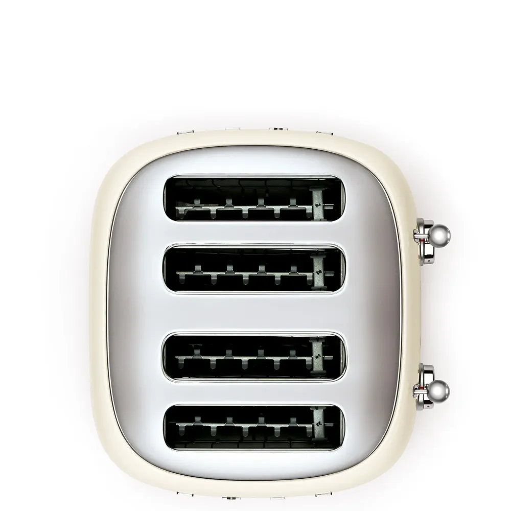 Smeg Toaster 4x4 'Creme' TSF03CREU
