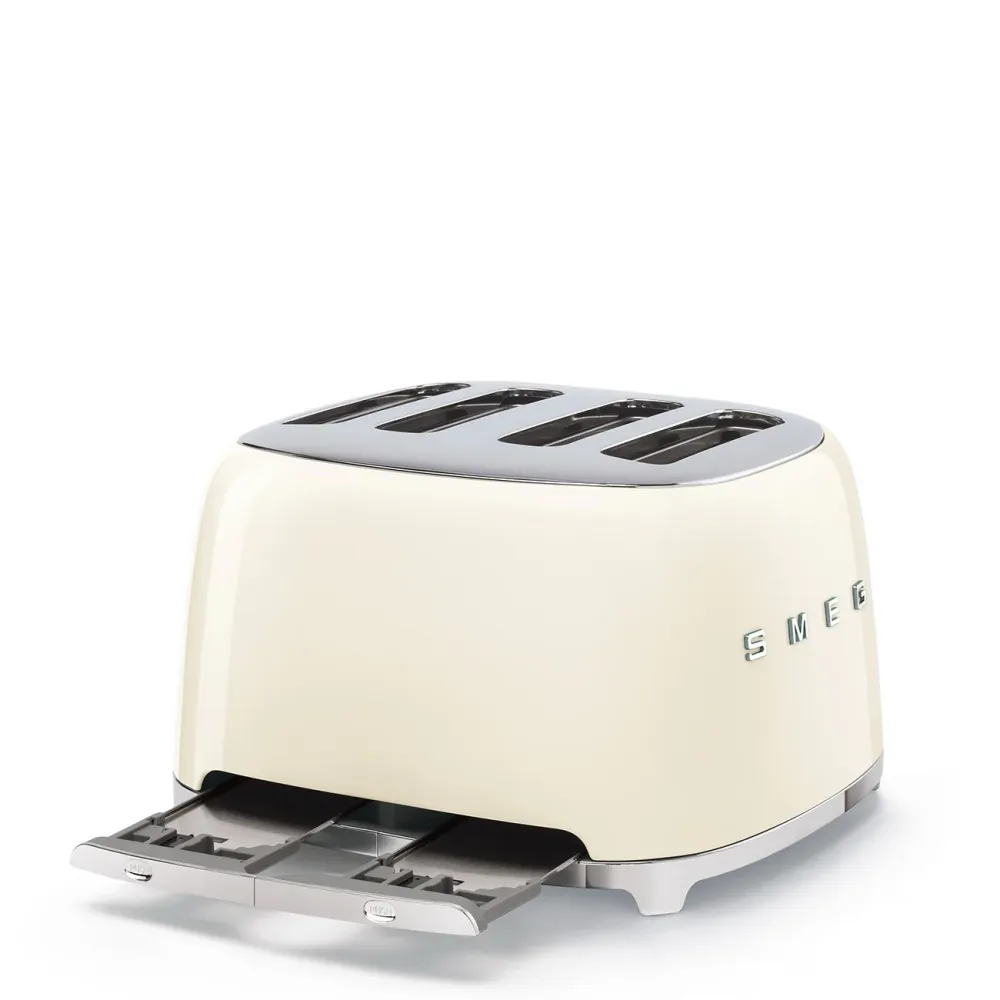 Smeg Toaster 4x4 'Creme' TSF03CREU