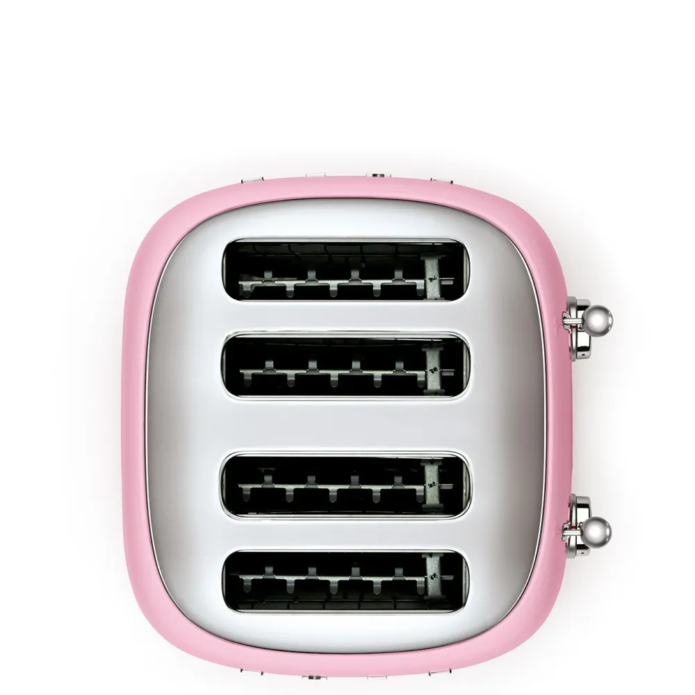 Smeg Toaster 4x4 'Pink' TSF03PKEU