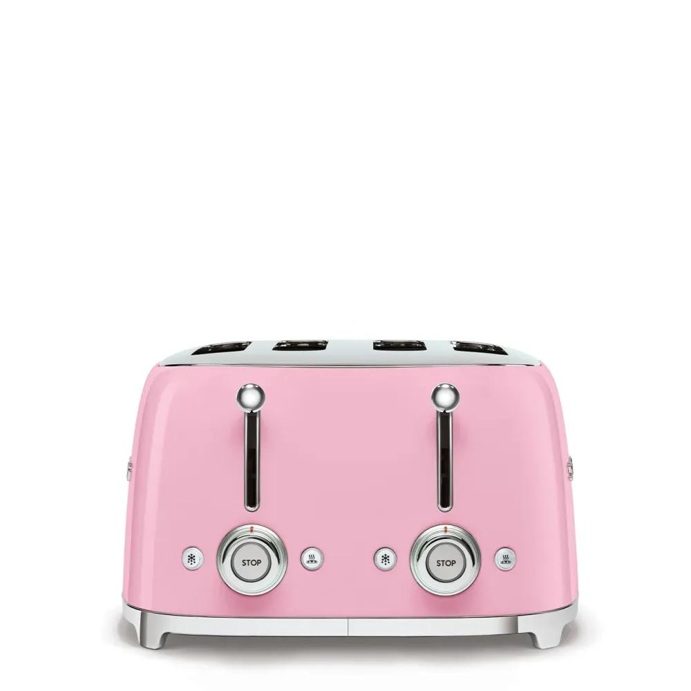 Smeg Toaster 4x4 'Pink' TSF03PKEU