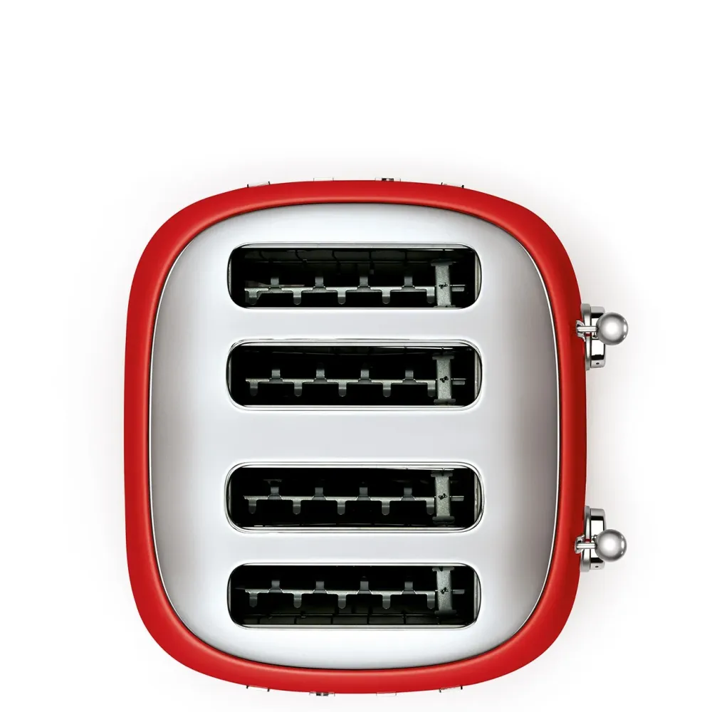 Smeg Toaster 4x4 'Rot' TSF03RDEU