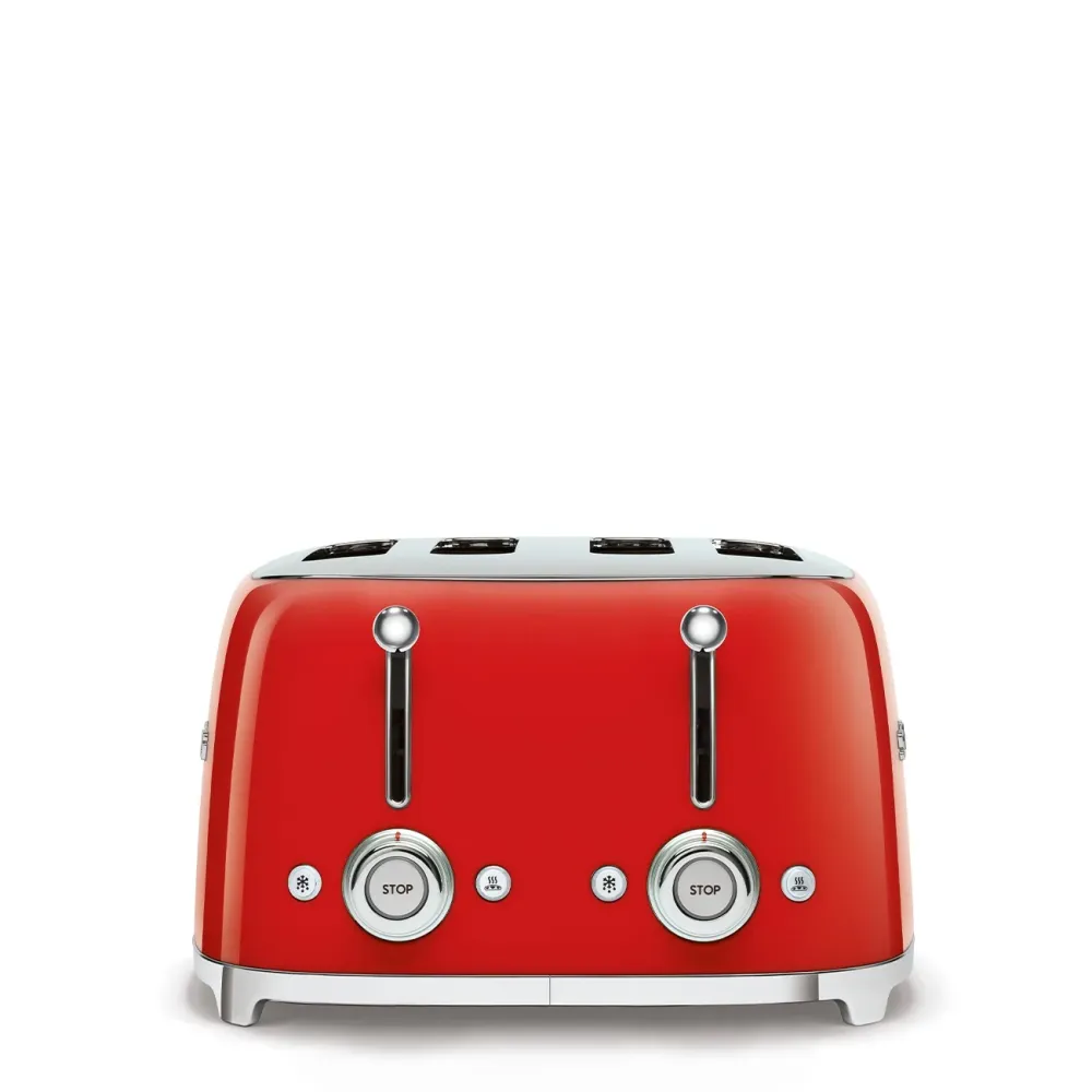Smeg Toaster 4x4 'Rot' TSF03RDEU